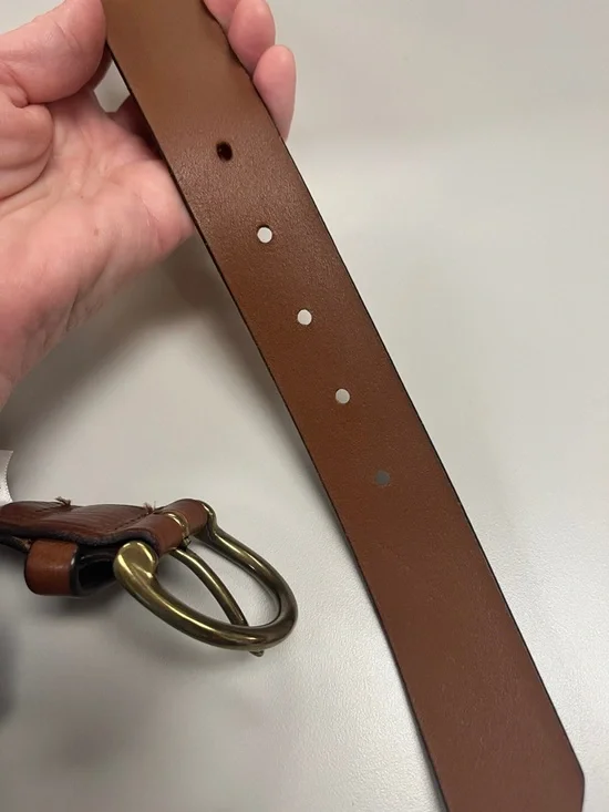 Madewell Women’s Classic Brown Leather Belt - size small - Picture 13 of 16